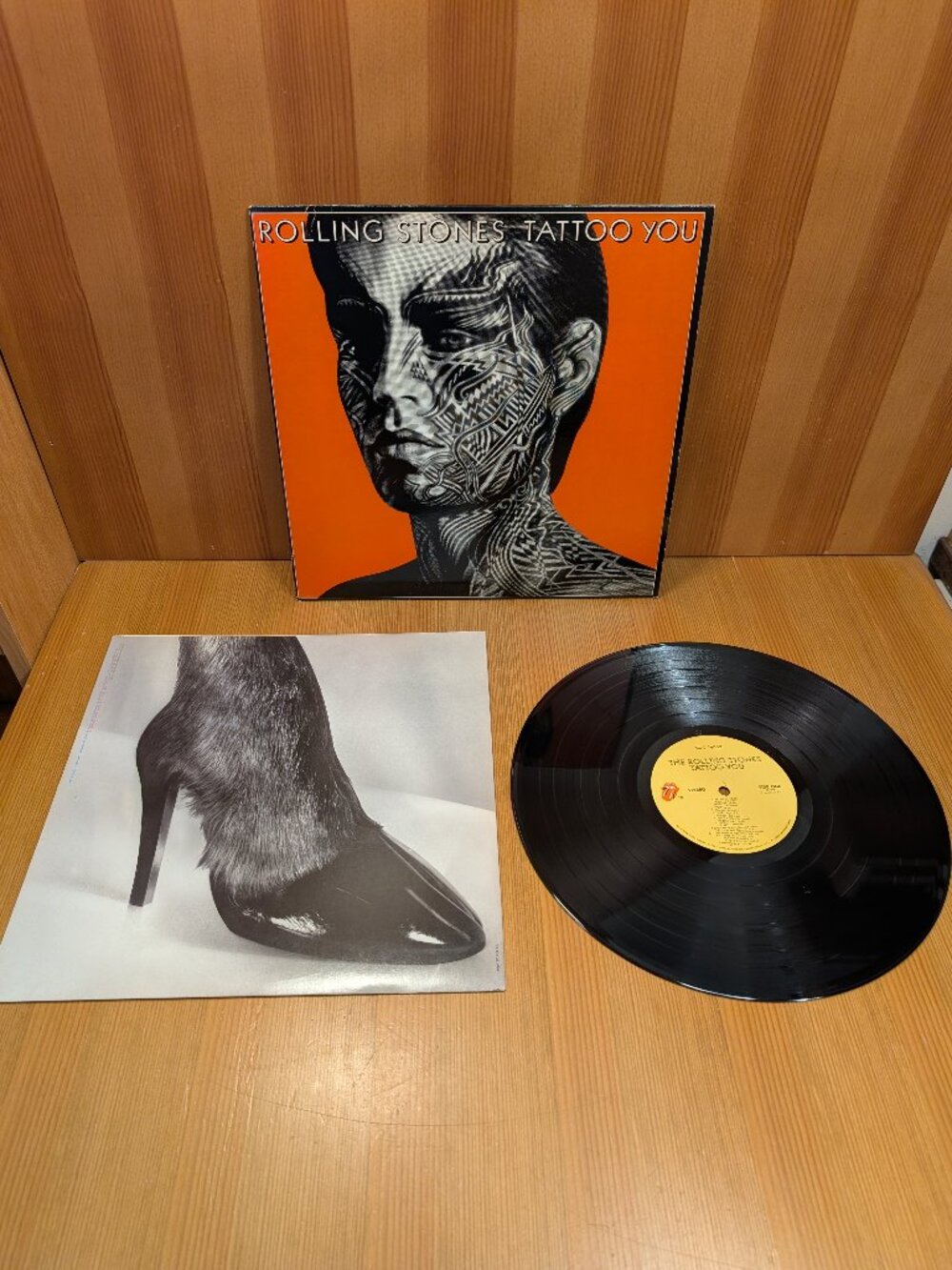 Rolling Stones Tattoo You Vinyl LP Record - COC 16052 - 1981 - 12" - 33 RPM - G+